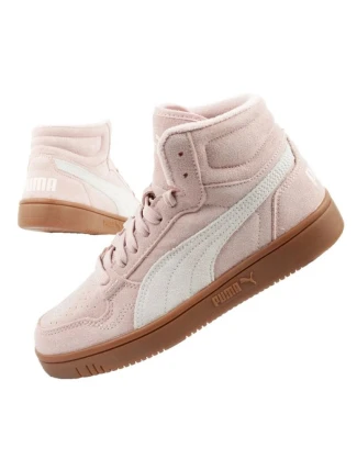 Dámská sportovní obuv Puma Reb-L Mid powder pink kotníkové boty pro zimní dámské