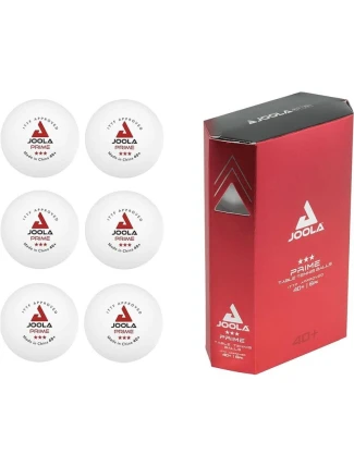 MÍČKY NA STOLNÍ TENIS JOOLA PRIME 6KS BÍLÉ