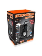 MEDIA-TECH BEZDRÁTOVÝ REPRODUKTOR BOOMBOX STŘÍBRNÝ 15W MRS MT3179