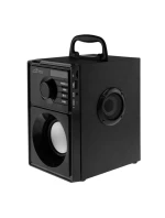 MEDIA-TECH BEZDRÁTOVÝ REPRODUKTOR BOOMBOX STŘÍBRNÝ 15W MRS MT3179