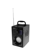 MEDIA-TECH BEZDRÁTOVÝ REPRODUKTOR BOOMBOX STŘÍBRNÝ 15W MRS MT3179