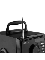 MEDIA-TECH BEZDRÁTOVÝ REPRODUKTOR BOOMBOX STŘÍBRNÝ 15W MRS MT3179
