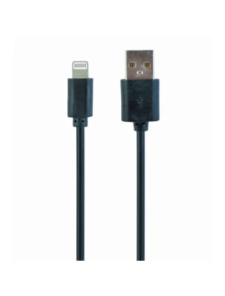 GEMBIRD CC-USB2-AMLM-1M kabel (USB 2.0 M - Lightning M; 1m; barva černá)