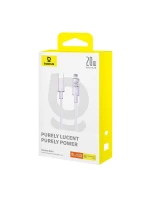 Baseus Gem USB C-IP kabel 20W 2m (fialový)