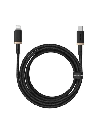 Kabel Baseus Dura Type C 20W 2m (černý/zlatý)