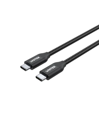 UNITEK KABEL USB-C - USB-C, PD 100W, C14059BK