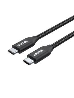 UNITEK KABEL USB-C - USB-C, PD 100W, C14059BK