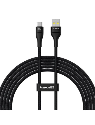 Baseus Flash 2 USB-USB C kabel 100w 2m (černý)