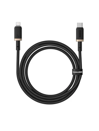 Kabel Baseus Dura Type C 20W 1m (černý/zlatý)