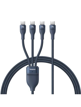 Baseus Flash Series 3 100W kabel 1,5 m (modrý)