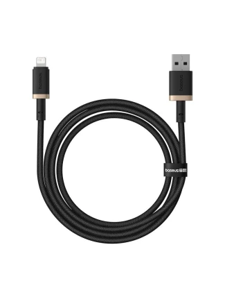 Kabel Baseus Dura 2,4A 1m (černý/zlatý)