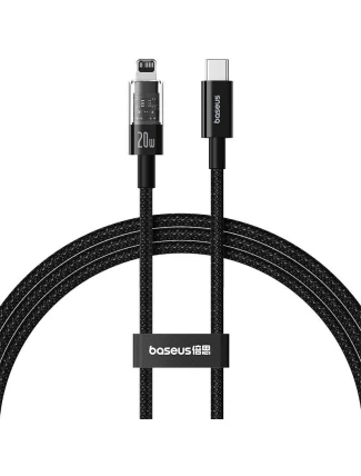 Kabel Baseus Gem USB C-IP 20W 1m (černý)