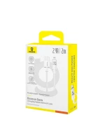 Baseus Gem 2,4A 2m kabel (bílý)