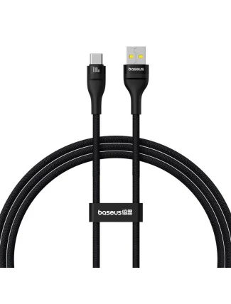 Baseus Flash 2 USB-USB C kabel 100W 1m (černý)