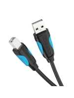 Vention Kabel USB-A do tiskárny USB-B 480Mbps 5m černý