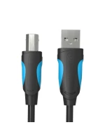 Vention Kabel USB-A do tiskárny USB-B 480Mbps 5m černý