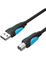 Vention Kabel USB-A do tiskárny USB-B 480Mbps 5m černý