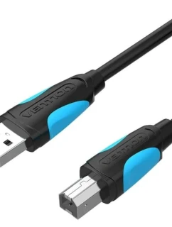 Vention Kabel USB-A do tiskárny USB-B 480Mbps 5m černý