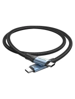 Kabel USB-C na USB-C Vention USB 2.0 5A 240W 1,5 m černý