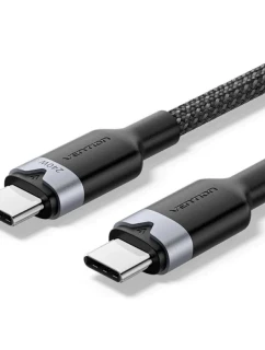 Kabel USB-C na USB-C 2.0 PD 3.1 Vention 5A 240W 1m černý