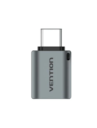 Vention USB-C na USB-A USB 3.0 OTG adaptér šedý z hliníkové slitiny