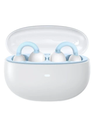 Sluchátka Baseus AirGo 1 Ring Open-Ear TWS (bílá)