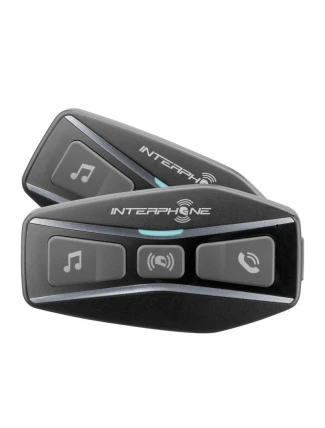 Interkom pro motocykly INTERPHONE U-COM 4, sada pro 2 přilby