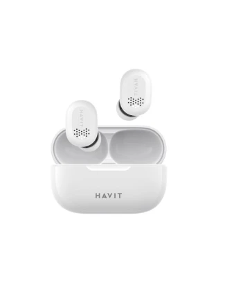 Bezdrátová sluchátka TWS Havit TW925 (bílá)