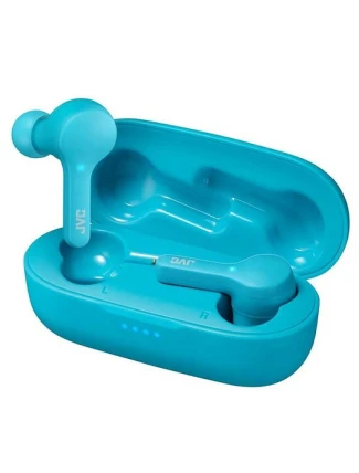 Sluchátka JVC HAA-7TANU (do uší, bezdrátová, modrá)