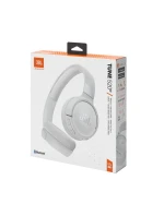 Sluchátka JBL TUNE 520 BT (bílá, bezdrátová, do uší)