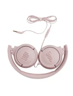 Sluchátka JBL Tune 500 (růžová, do uší, se zabudovaným mikrofonem)
