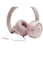Sluchátka JBL Tune 500 (růžová, do uší, se zabudovaným mikrofonem)