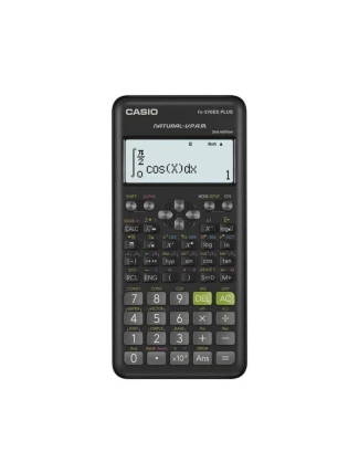 CASIO VĚDECKÁ KALKULAČKA FX-570ESPLUS-2-B, 417 FUNKCÍ, 77X162MM, ČERNÁ