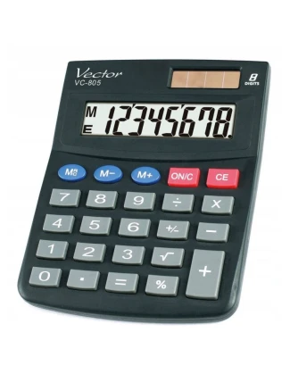 Kalkulačka Vector Office VC-805 černá