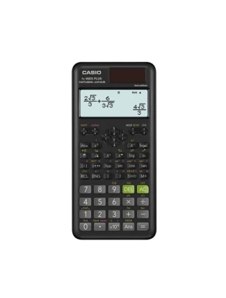 CASIO FX-85ESPLUS-2 B VĚDECKÝ KALKULÁTOR 252 FUNKCÍ, 77X162MM, KARTON, ČERNÝ