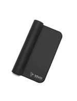 SAVIO HERNÍ PODLOŽKA POD MYŠ 250X250X2MM, PROŠÍVANÉ OKRAJE ČERNÁ EDICE PRECISION CONTROL S