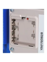 Yale Mini elektronický trezor modrý Základní trezor YSV mini modrý