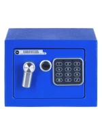 Yale Mini elektronický trezor modrý Základní trezor YSV mini modrý