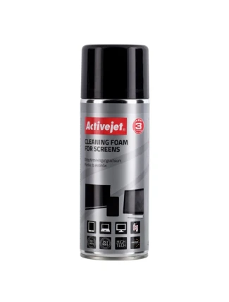 Activejet AOC-101 Antistatická pěna na čištění obrazovek 400 ml