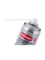 Activejet AOC-200 Stlačený vzduch (400 ml) Nepostradatelný čisticí prostředek pro každou kancelář. Určený k čištění elektroniky, počítačů, notebooků, chytrých telefonů, tiskáren