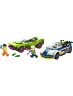 LEGO City 60415 Policejní auto pronásleduje svalnaté auto