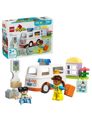LEGO DUPLO TOWN 10447 Sanitka s řidičem