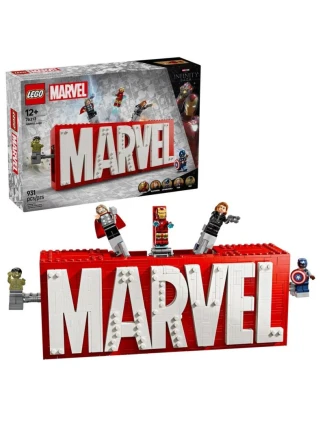 LEGO MARVEL SUPER HEROES 76313 MARVEL logo s minifigurkami