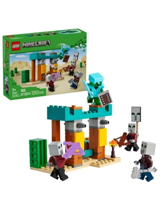 LEGO MINECRAFT 21267 Pouštní hlídka padouchů