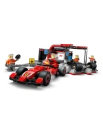 LEGO CITY 60443 Zastávka v boxech F1 a mechanici s vozem Ferrari