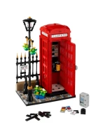 Lego 21347 Nápady - Červená telefonní budka v Londýně