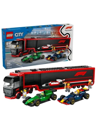 LEGO CITY 60445 F1 Truck s vozy RB20 a AMR24 F1 LEGO CITY 60445 F1 Truck s vozy RB20 a AMR24 F1