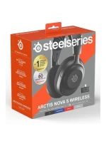 SteelSeries | Herní náhlavní souprava | Arctis Nova 5 | Připojení Bluetooth | Do uší | Mikrofon | Redukce hluku | Bezdrátová | Černá