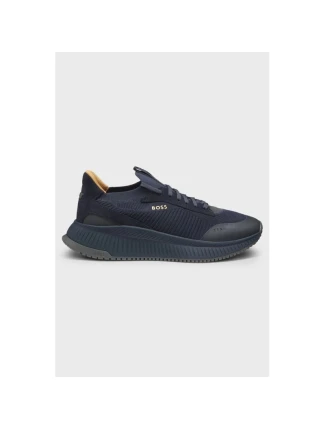 Pánské boty BOSS SNEAKER TTNM EVO_SLON_KNRSD OPEN BLUE (50523113-475)