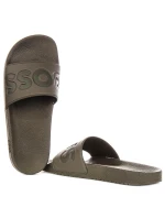 BOTY BOSS ARYEH_SLID_NPVLG DARK GREEN (50536835-302)